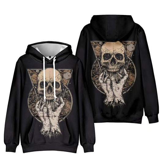 Skull Grasp Hoodie