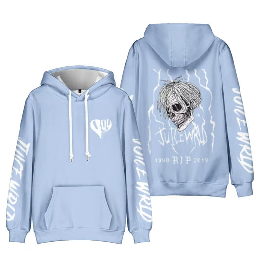 Juice WRLD Tribute Hoodie - Light Blue