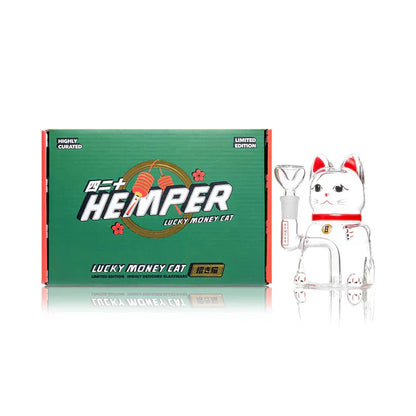 Hemper | 5" Lucky Money Cat Bong [PP5294LG]