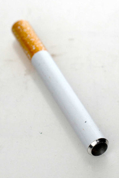 Metal one hitter pipe