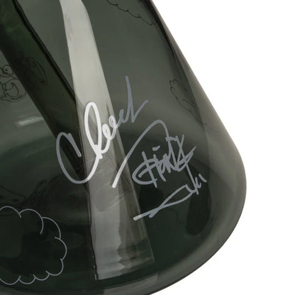 Cheech & Chong® Glass | 10" Dave's Not Here, Man Beaker Base Water Pipe [CC159]