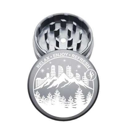 4SCORE®️ x Tahoe Grinder Co. USA made 2 PCS Herb Grinder -  Limited Edition