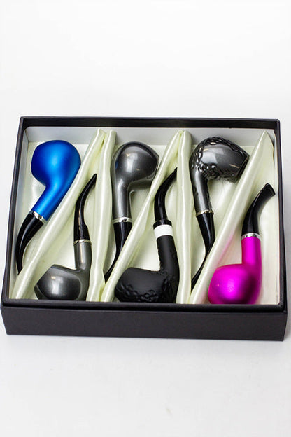 Sherlock durable plastic pipe in a display case-WP140