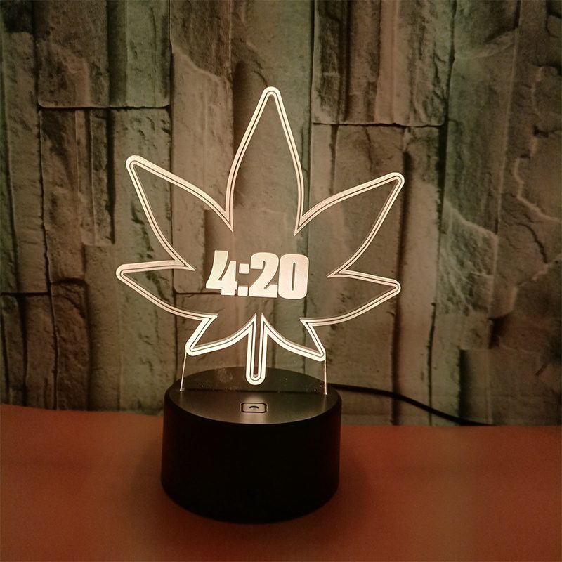 LED Table Lamp – 3D Night Light Optical Visual Illusion