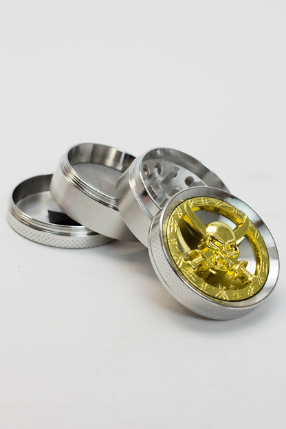 GHOST 4 parts color grinder with a decoration lid