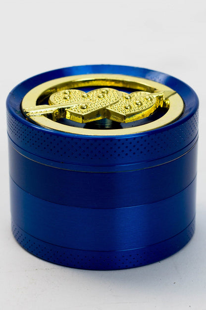 GHOST 4 parts color grinder with a decoration lid