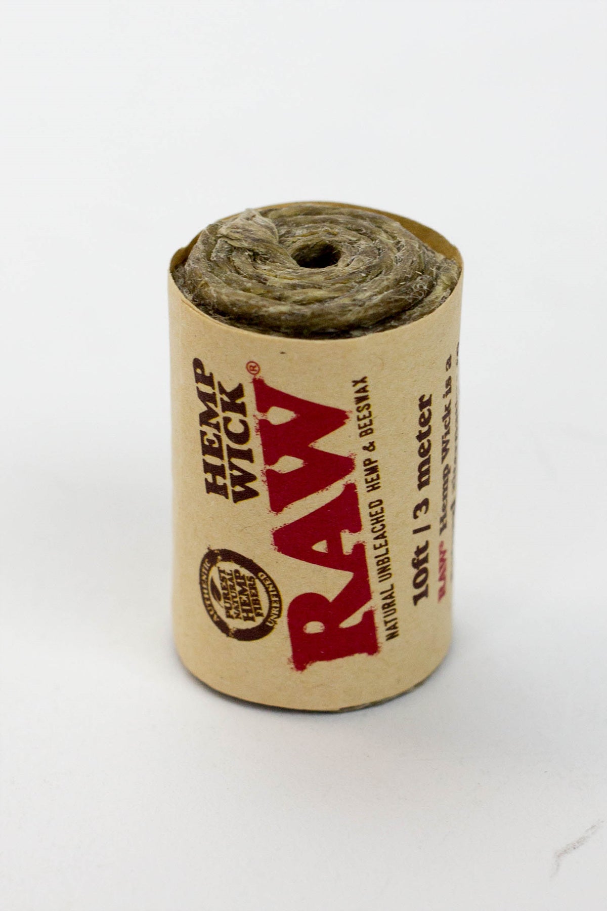 Raw Hemp Wick 10 ft / 3m Display of 40