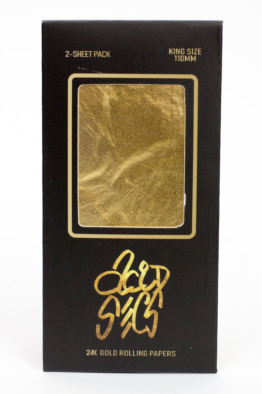 Acid Secs 24K Gold King size Rolling Paper