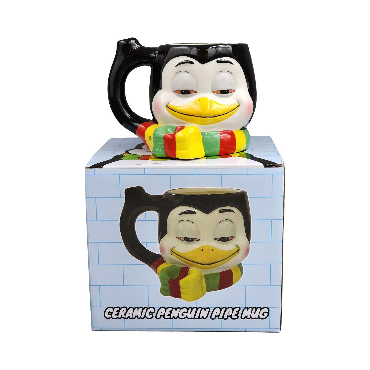 STONED PENGUIN pipe mug