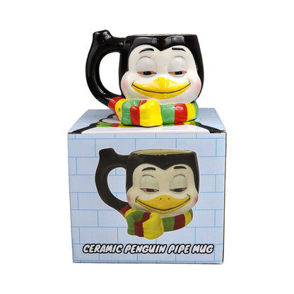 STONED PENGUIN pipe mug