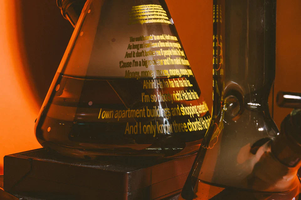 Cheech & Chong® Glass | 15" Stoners in Space Beaker (CC156)