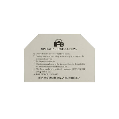 Dual Outlet Digital Timer | Programmable Timer Switch