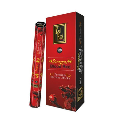Zed Black | Premium Incense Sticks – 6 pack