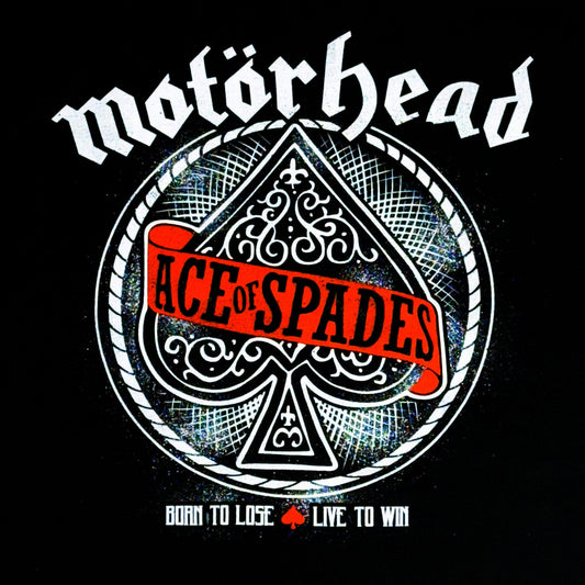 Motörhead  | "Ace Of Spades" Unisex T-Shirt-Black- Officially Licensed