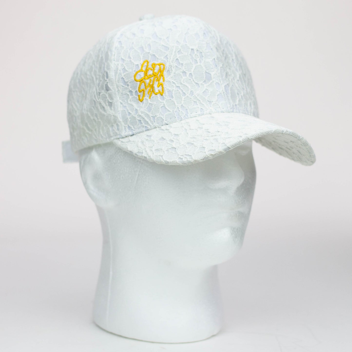 Acid Secs - Lace Covered Embroidered Adjustable Hats_3