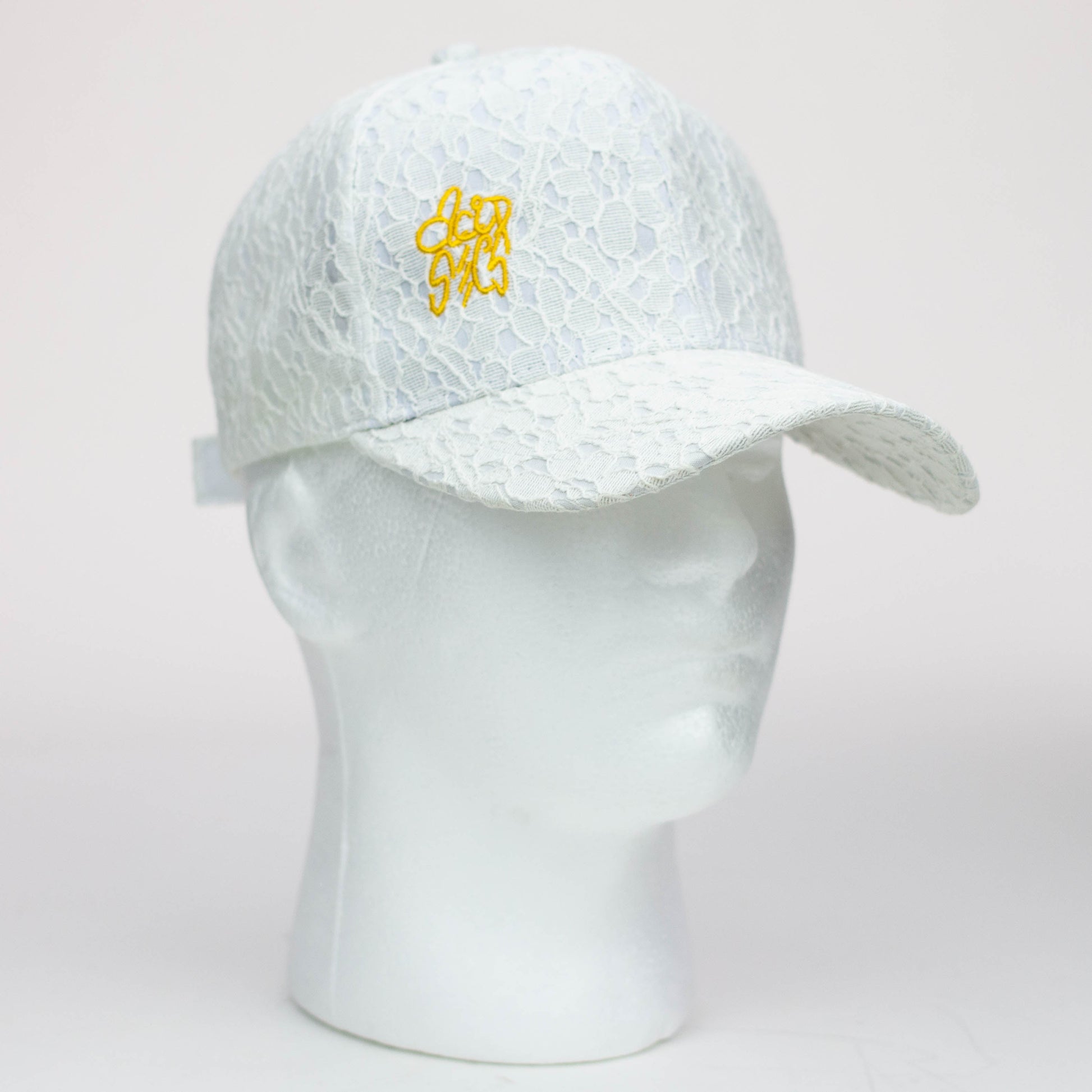 Acid Secs - Lace Covered Embroidered Adjustable Hats_3